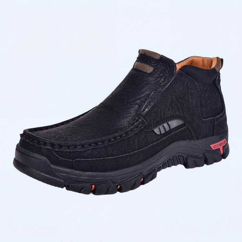 Kvinnors avslappnade slip-on-skor i PU-läder