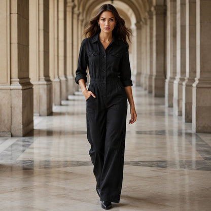 Damernas vida ben cargo-jumpsuit