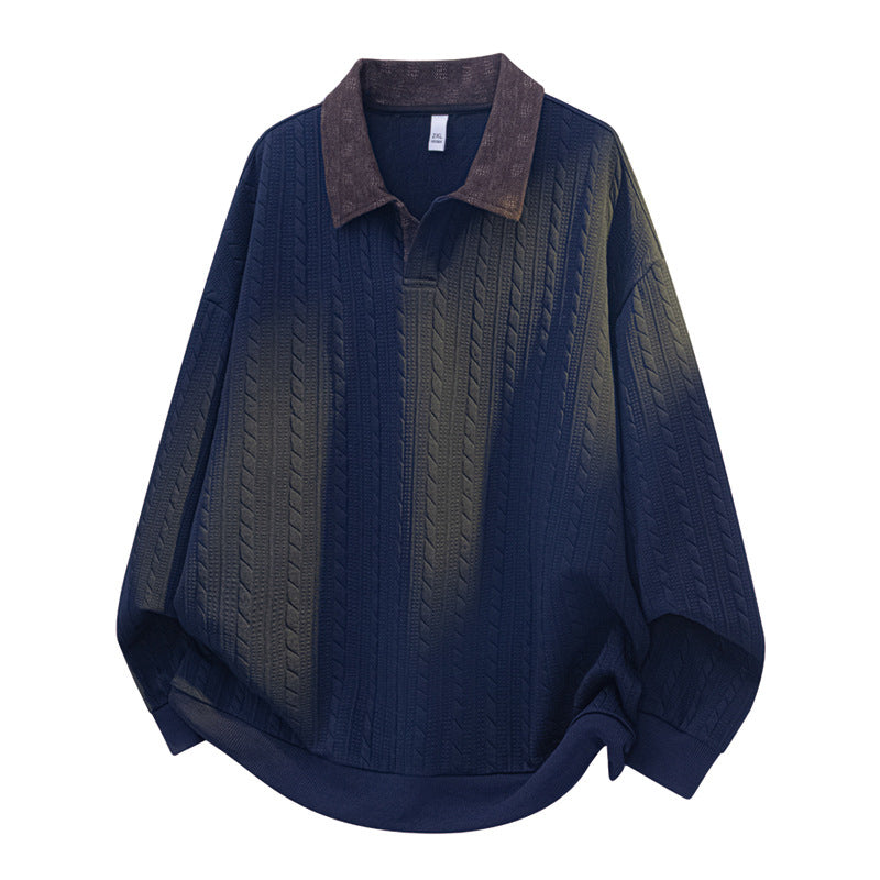 Vintage sweatshirt för män i stora storlekar