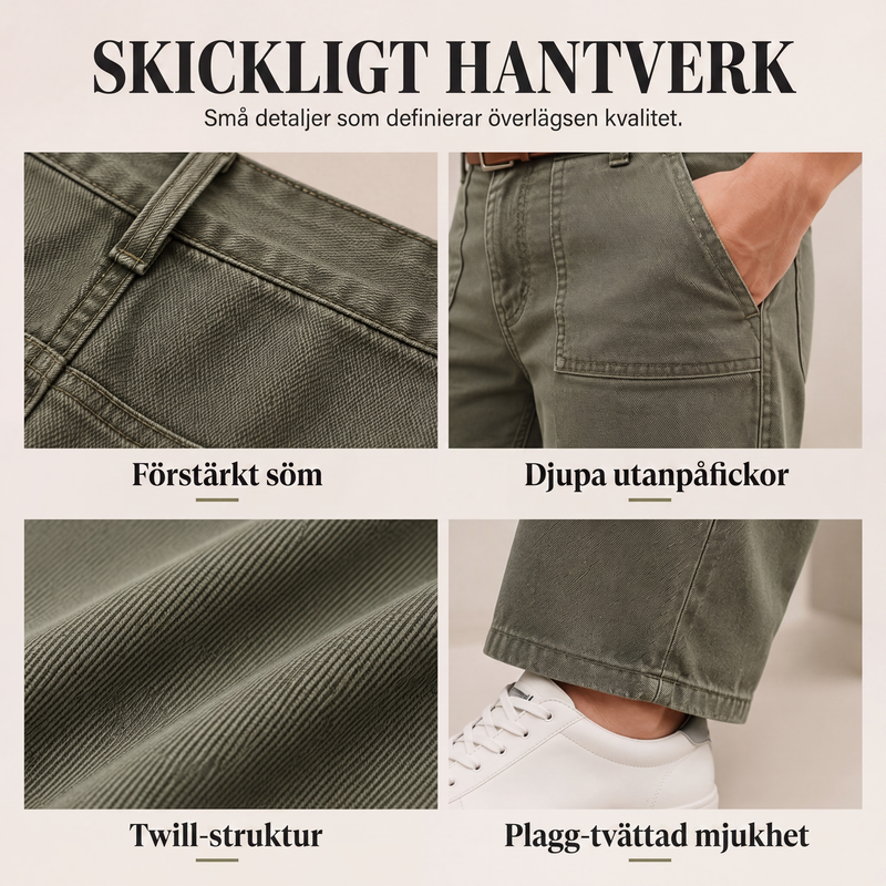 👖Lediga cargobyxor för kvinnor med raka ben