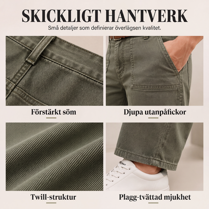 👖Lediga cargobyxor för kvinnor med raka ben