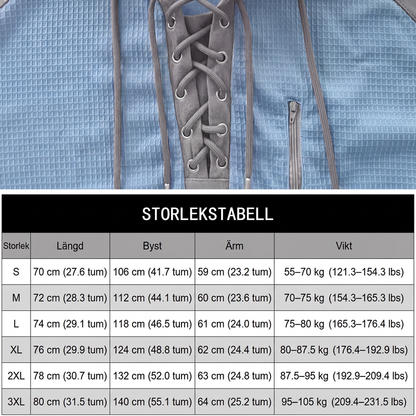 Herr ledig stickad färgblockad hoodie