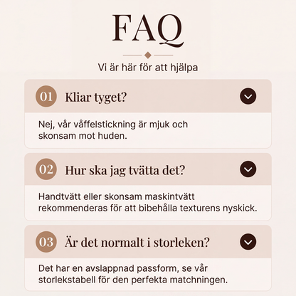 Henley-tröja med våffelstickning och långa ärmar för kvinnor