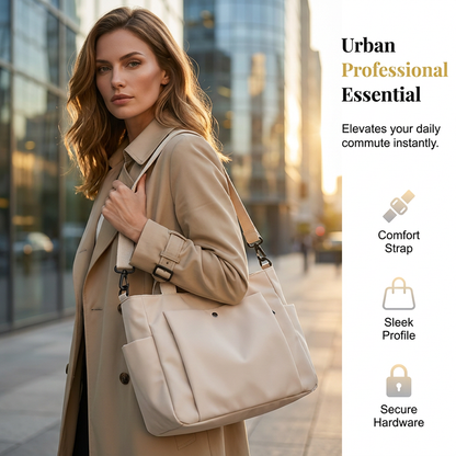 🔥 50 % RABATT 👜 Rymlig damväska – Praktisk stor väska med elegant utseende ✨