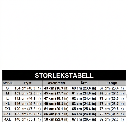 Arbetsställ för män med hög synlighet och reflekterande effekt