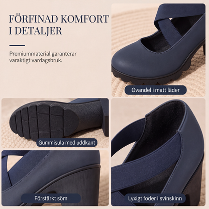 Nya ankomster📦 👠 Korsremsskor med rund tå – snygga och halksäkra