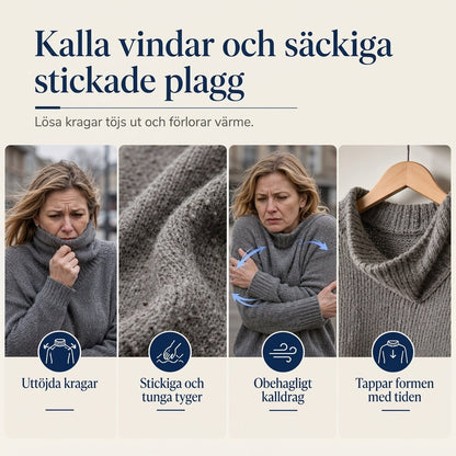 🍂Bästsäljande höstnyheter|⭐ Damernas Elegant Kabelstickad Polotröja – Mjuk & Varm Hösttröja med Hög Krage