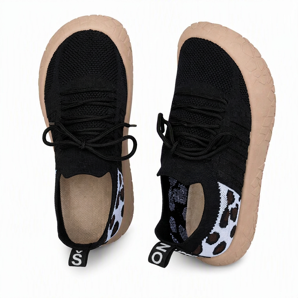 Kvinnor Slip-on Loafers Lätta Andas Sommar Casual Platt Skor Plusstorlek