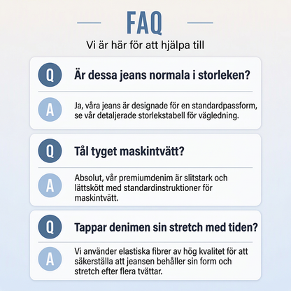Damjeans med hög elasticitet och vida ben