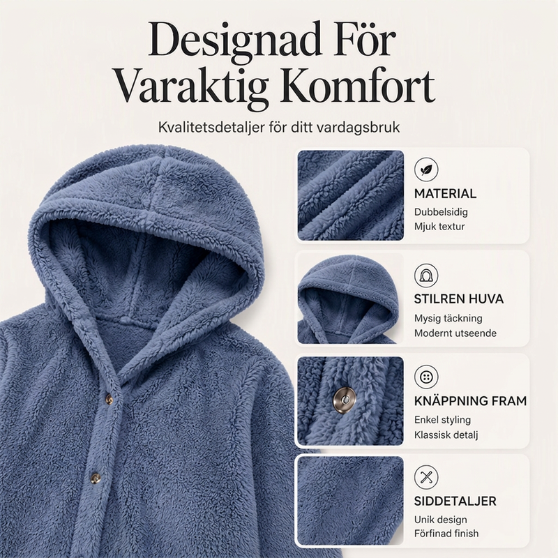 🍂Bästsäljande höstnyheter|Mysig teddyjacka för kvinnor – Varm, mjuk och elegant vardagsstil