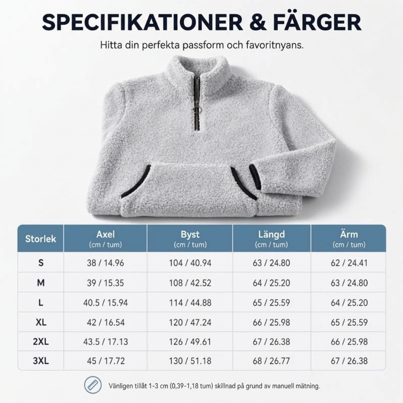 Nya ankomster📦Mysig fleecejacka för kvinnor – Varm, mjuk och perfekt för höstens dagar