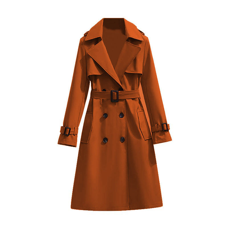 Jämn fallning, beständig elegans – Tidlös trenchcoat i premiumkvalitet 🧥✨