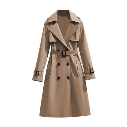 Jämn fallning, beständig elegans – Tidlös trenchcoat i premiumkvalitet 🧥✨