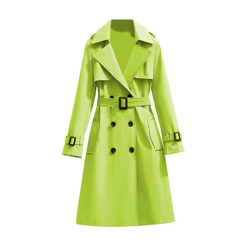 Jämn fallning, beständig elegans – Tidlös trenchcoat i premiumkvalitet 🧥✨