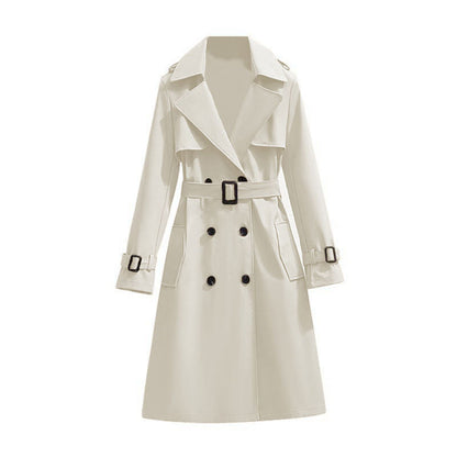 Jämn fallning, beständig elegans – Tidlös trenchcoat i premiumkvalitet 🧥✨