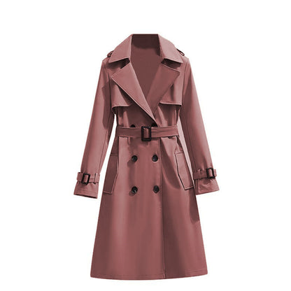 Jämn fallning, beständig elegans – Tidlös trenchcoat i premiumkvalitet 🧥✨