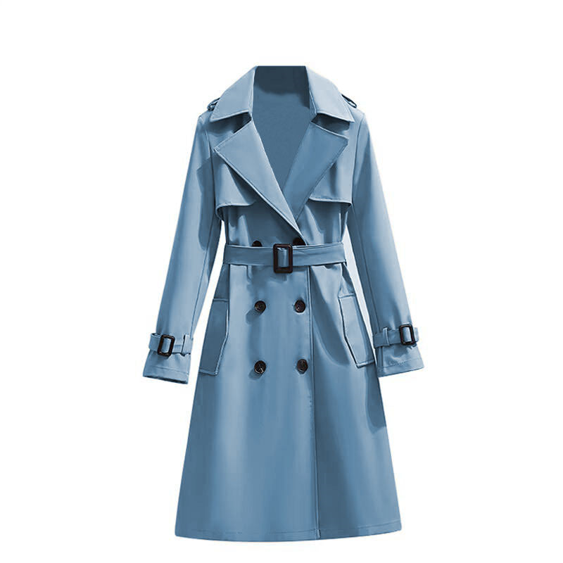 Jämn fallning, beständig elegans – Tidlös trenchcoat i premiumkvalitet 🧥✨