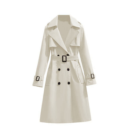 Jämn fallning, beständig elegans – Tidlös trenchcoat i premiumkvalitet 🧥✨
