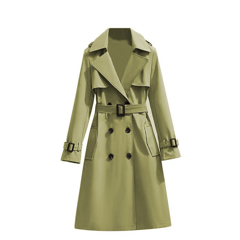 Jämn fallning, beständig elegans – Tidlös trenchcoat i premiumkvalitet 🧥✨
