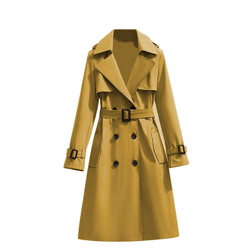 Jämn fallning, beständig elegans – Tidlös trenchcoat i premiumkvalitet 🧥✨
