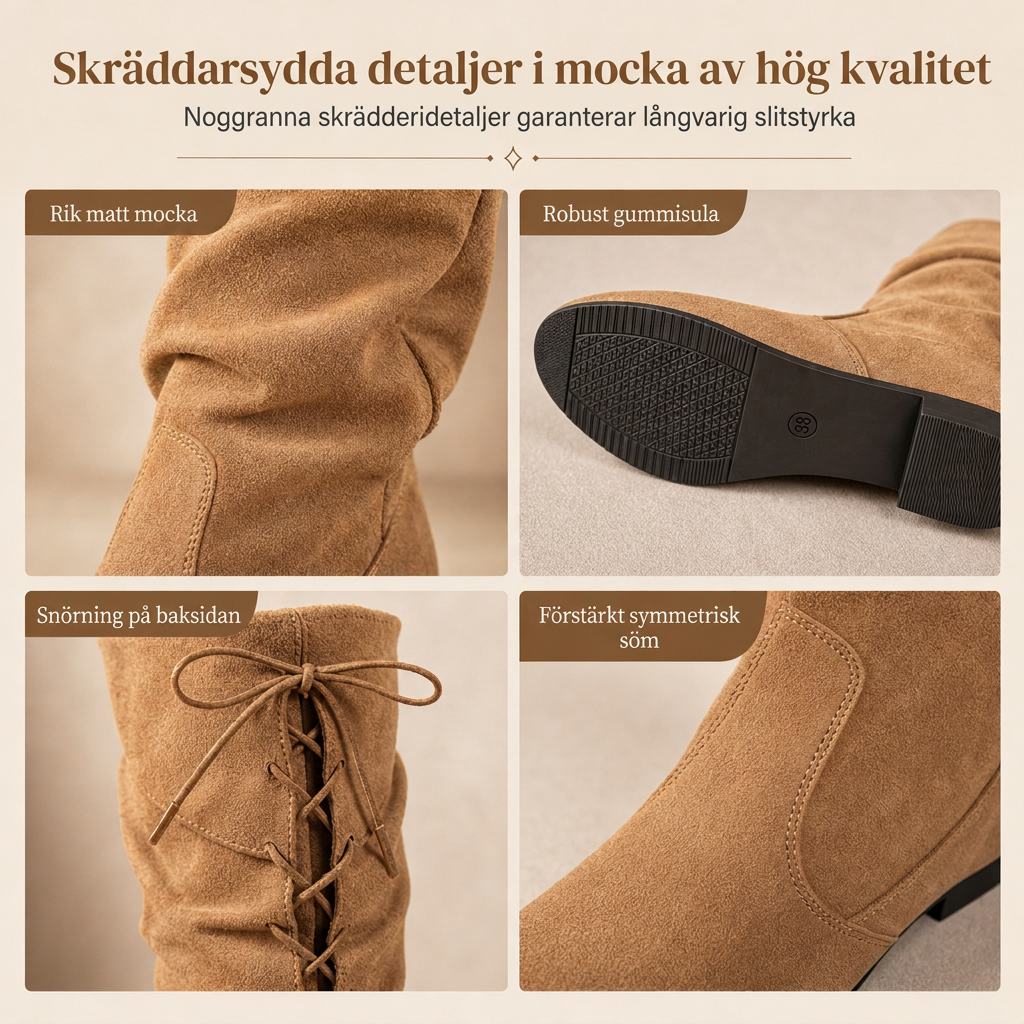 ⏳ Het erbjudande! |Bekväma kängor med klassisk mockalook – det perfekta valet för höstoutfiten.