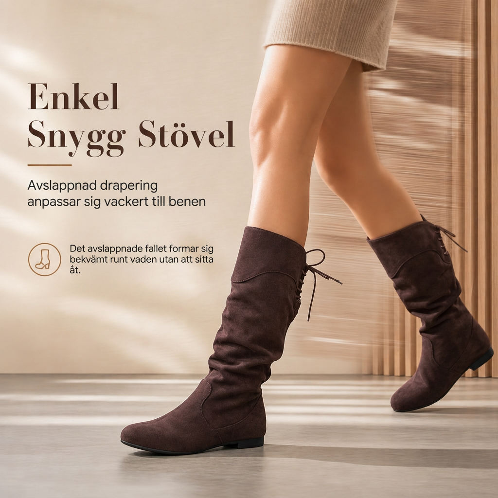 ⏳ Het erbjudande! |Bekväma kängor med klassisk mockalook – det perfekta valet för höstoutfiten.