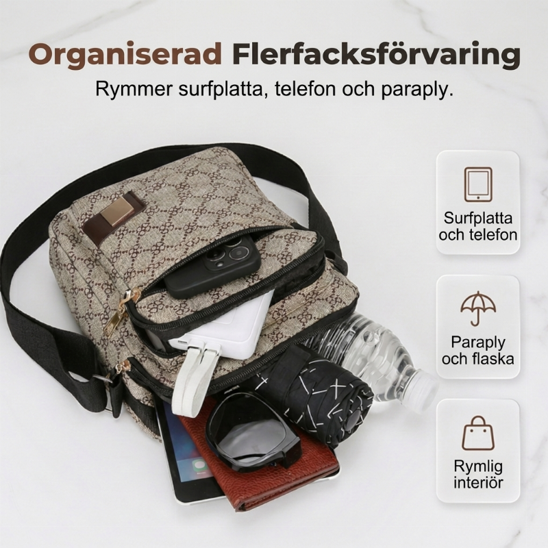Slitstark resväska för män med stor kapacitet