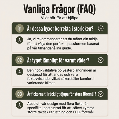 K herrars kamouflagecargobyxor med flera fickor