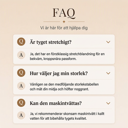 Damjeans med hög midja, stretch och utsvängda ben