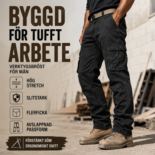 Nyhetserbjudande✨|Robusta vardagsbyxor för män – stretchkomfort och funktionell design
