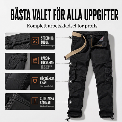 Nyhetserbjudande✨|Robusta vardagsbyxor för män – stretchkomfort och funktionell design