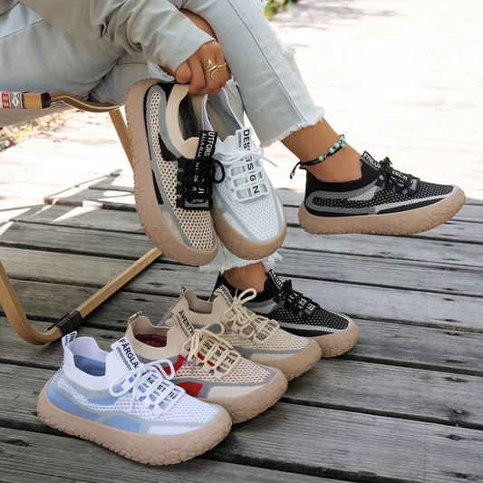 👟Andningsbara sticksneakers för kvinnor, moderiktig design