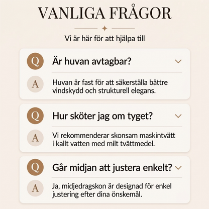 Nyhetserbjudande✨|Varm vinterjacka med huva och feminin passform