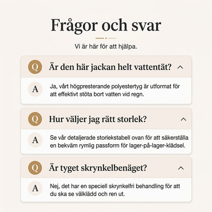 Vattentät och vindtät utomhusjacka för kvinnor