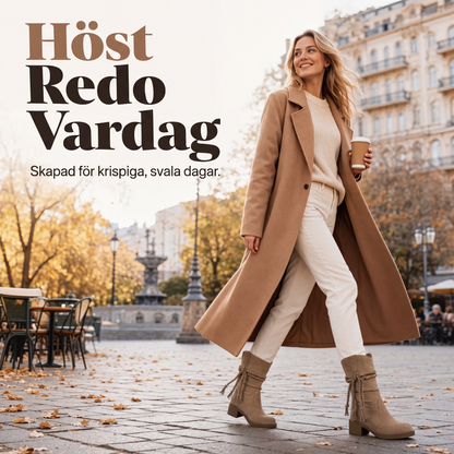 Vardagliga slokiga vadstövlar för kvinnor