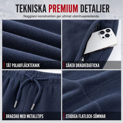 🔥 Vintererbjudande ❄️ Unisex-värmda, tjocka fleecebyxor – extra varma, mjuka och bekväma för kalla dagar 🧸