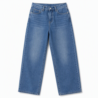 👖Klassiska rakskurna jeans för män