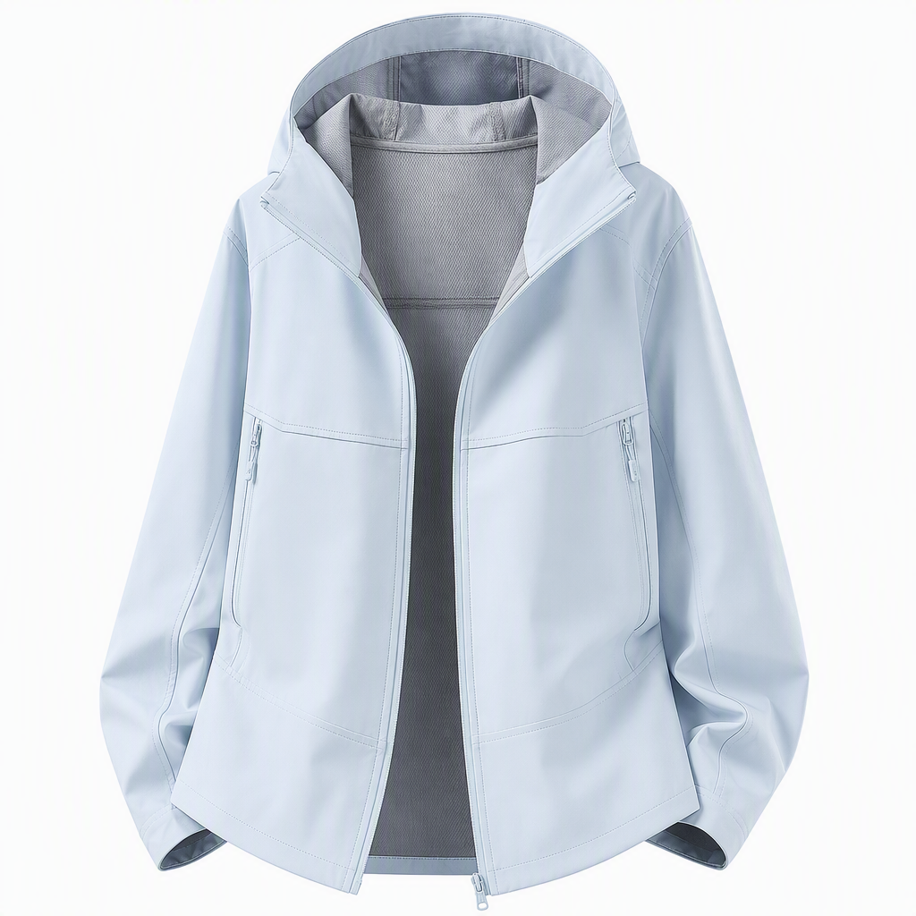 🌧️ Väderbeständigt skydd, stor rörelsefrihet | Unisex-softshelljacka med huva