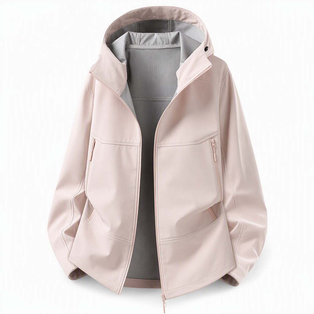 🌧️ Väderbeständigt skydd, stor rörelsefrihet | Unisex-softshelljacka med huva