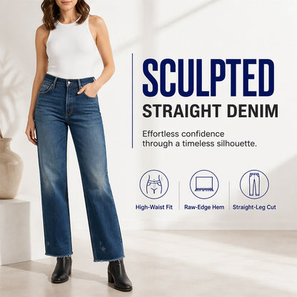 Jeans för kvinnor i avslappnad passform