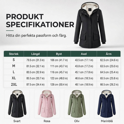 🧥Bekväm och varm parkasjacka för kvinnor