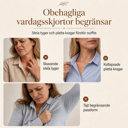 Kvinnors vintage-blus i manchester med volangkrage och långa ärmklockor