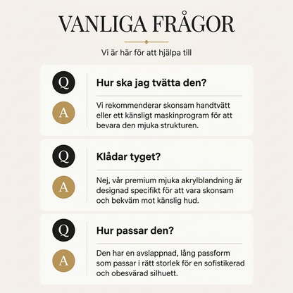 Damens mysig ribbstickad lång cardigan
