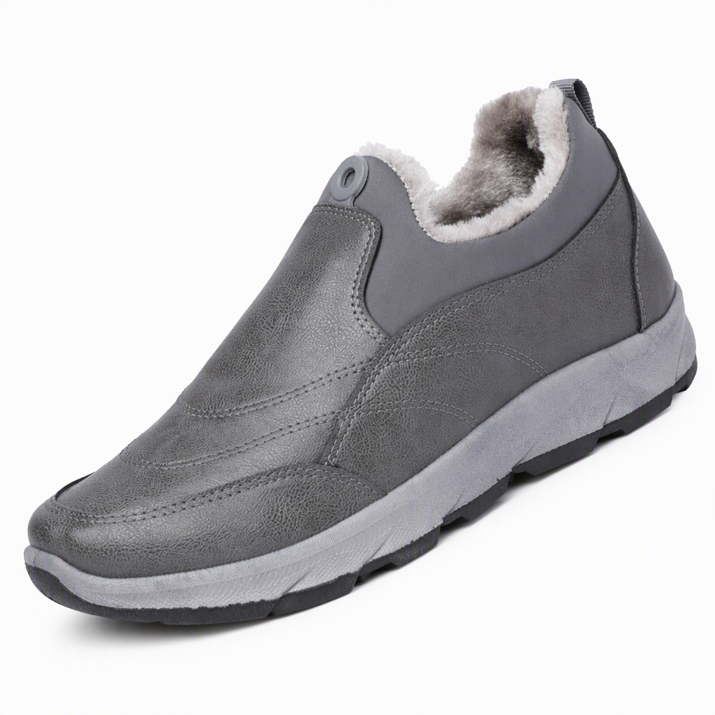 Bekväma Vinterskor för Herr – Varma Slip-On Skor med Mjuk Sula