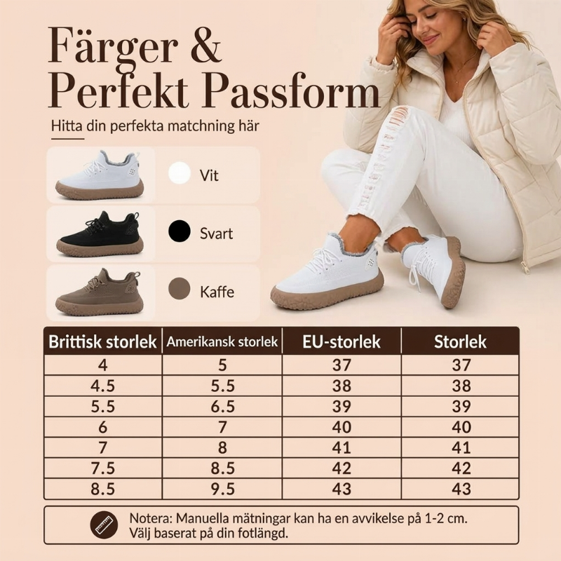 Vinterskor för kvinnor, vardaglig modell med plyschfoder