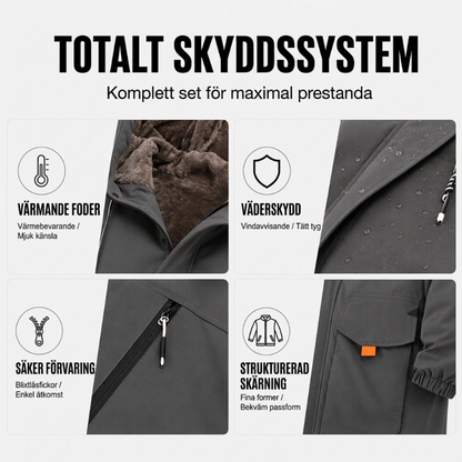 ✈️Fri frakt🎉 Nyhet! 🧥 Herrparkas med huva och mjukt foder – varm, bekväm och skyddar mot kyla, perfekt för höst och vinter. ✨
