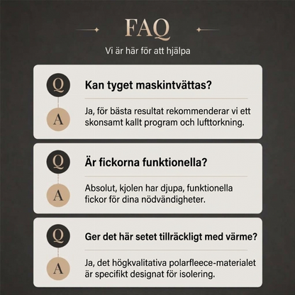 Set med polotröja och maxikjol för kvinnor
