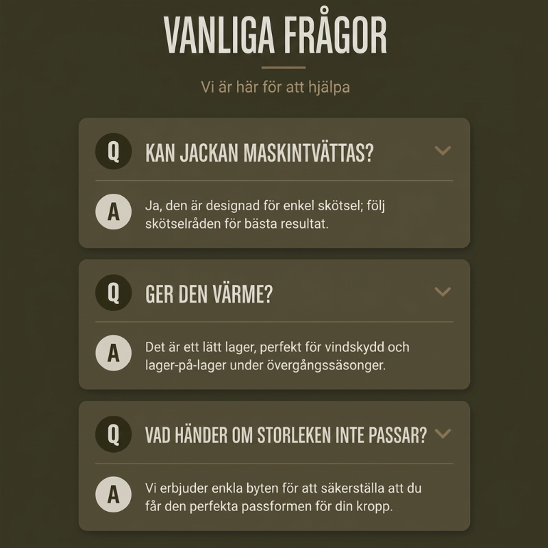 Vindtät herrjacka med huva för utomhusbruk
