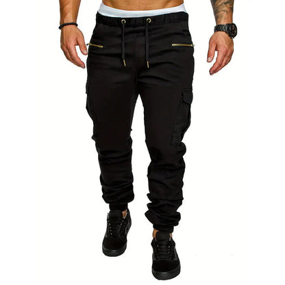 🔥 Urban Style ✨ Slim-fit cargobyxor för herrar – avslappnad passform, praktiska fickor och modern stil 👖