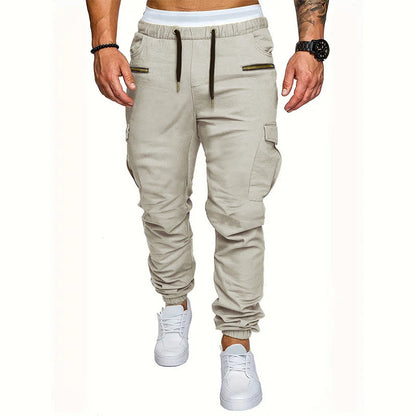 🔥 Urban Style ✨ Slim-fit cargobyxor för herrar – avslappnad passform, praktiska fickor och modern stil 👖